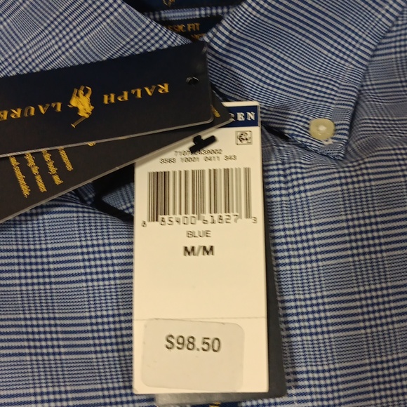 Polo Ralph lauren shirts, blue color Medium size - Picture 5 of 5